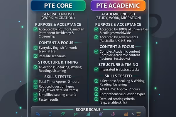 PTE Core vs Academic: Navigating the 2026 Visa Rules in Haryana