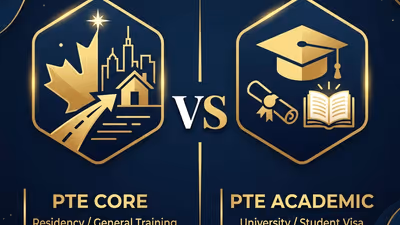 PTE Core vs PTE Academic: Which Test is Best for Your Canada PR Goal?