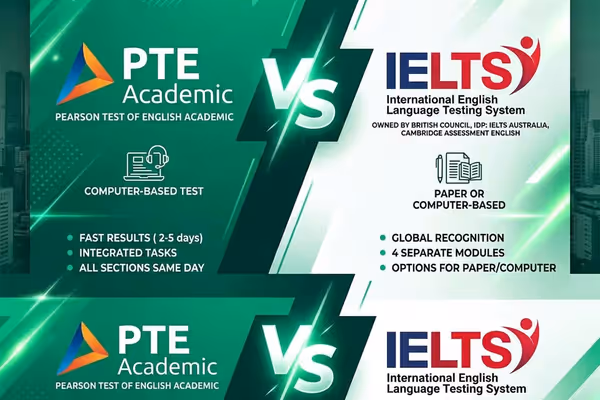 PTE vs IELTS in 2026: Which Test Is Easier for Your Goals?