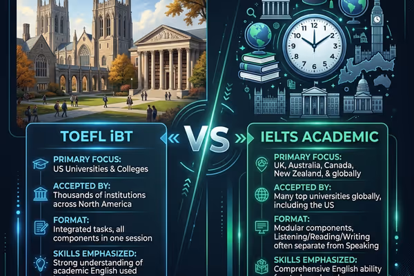 TOEFL iBT vs IELTS Academic: Which is the Smarter Choice for US Universities?