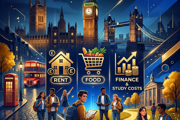 Living Costs in UK for International Students 2026: A Complete Monthly Budget Guide
